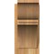 Ekena Millwork Thorton Traditional Rough Sawn Outlooker, Western Red Cedar, 8"W x 16"D x 16"H OUT08X16X16THR01RWR - alternate 2